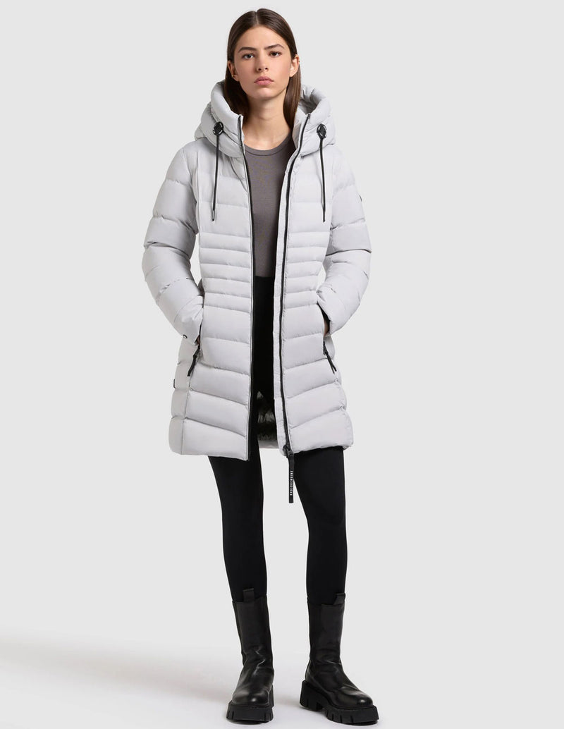 Parka Khujo Lava Gris Mujer