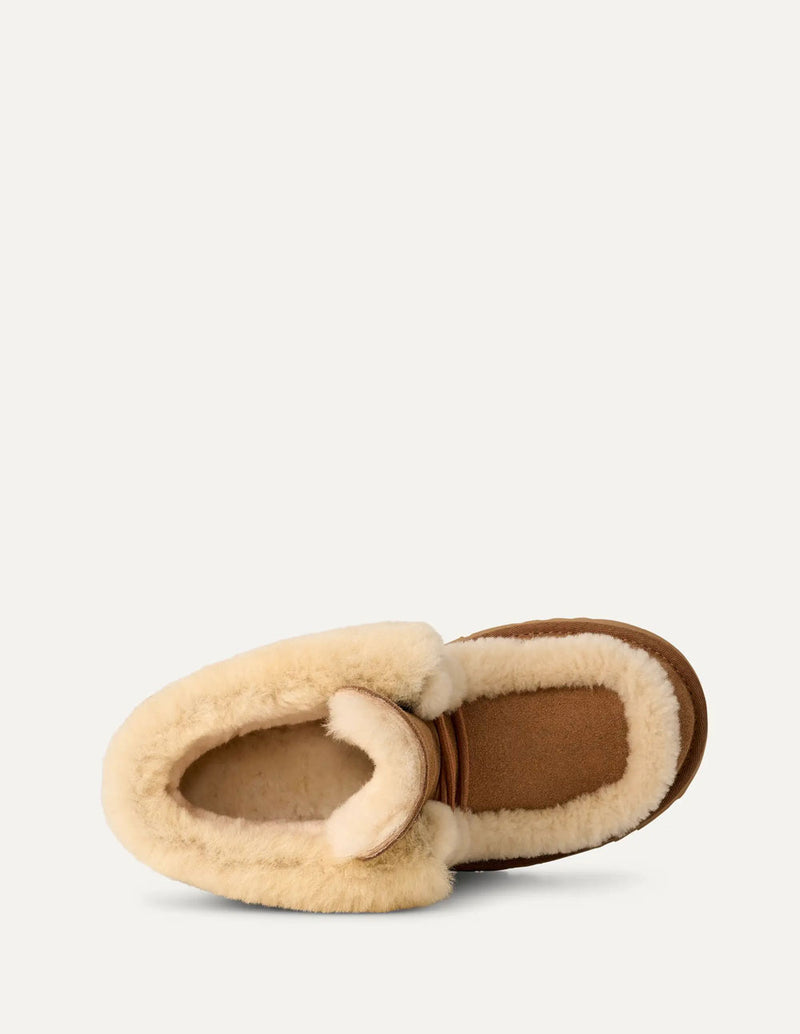 Botas UGG Classic Emee con Cordones Marrones Mujer