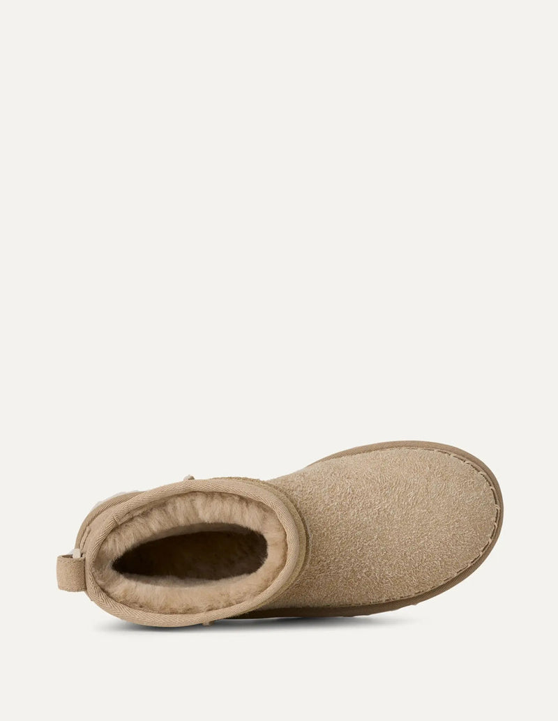 Botas UGG Classic Ultra Mini Biarritz Beiges Mujer