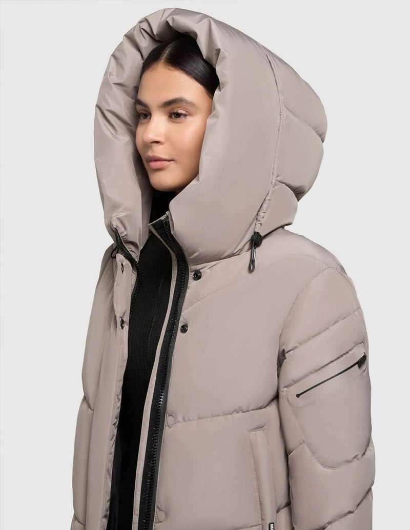 Parka Khujo Jange2 Gris Mujer