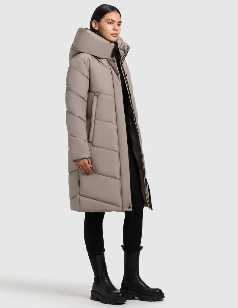 Parka Khujo Jange2 Gris Mujer