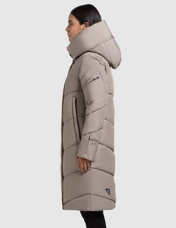 Parka Khujo Jange2 Gris Mujer