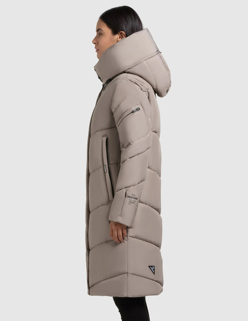 Parka Khujo Jange2 Gris Mujer