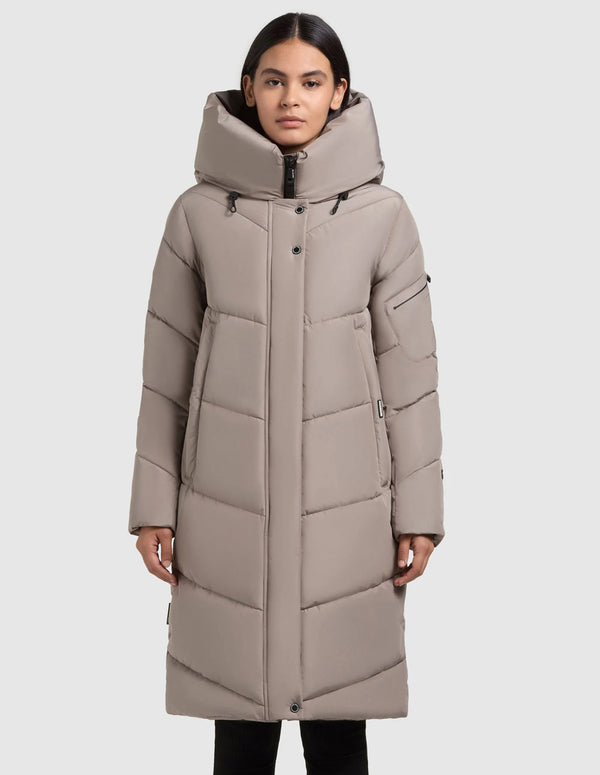 Parka Khujo Jange2 Gris Mujer