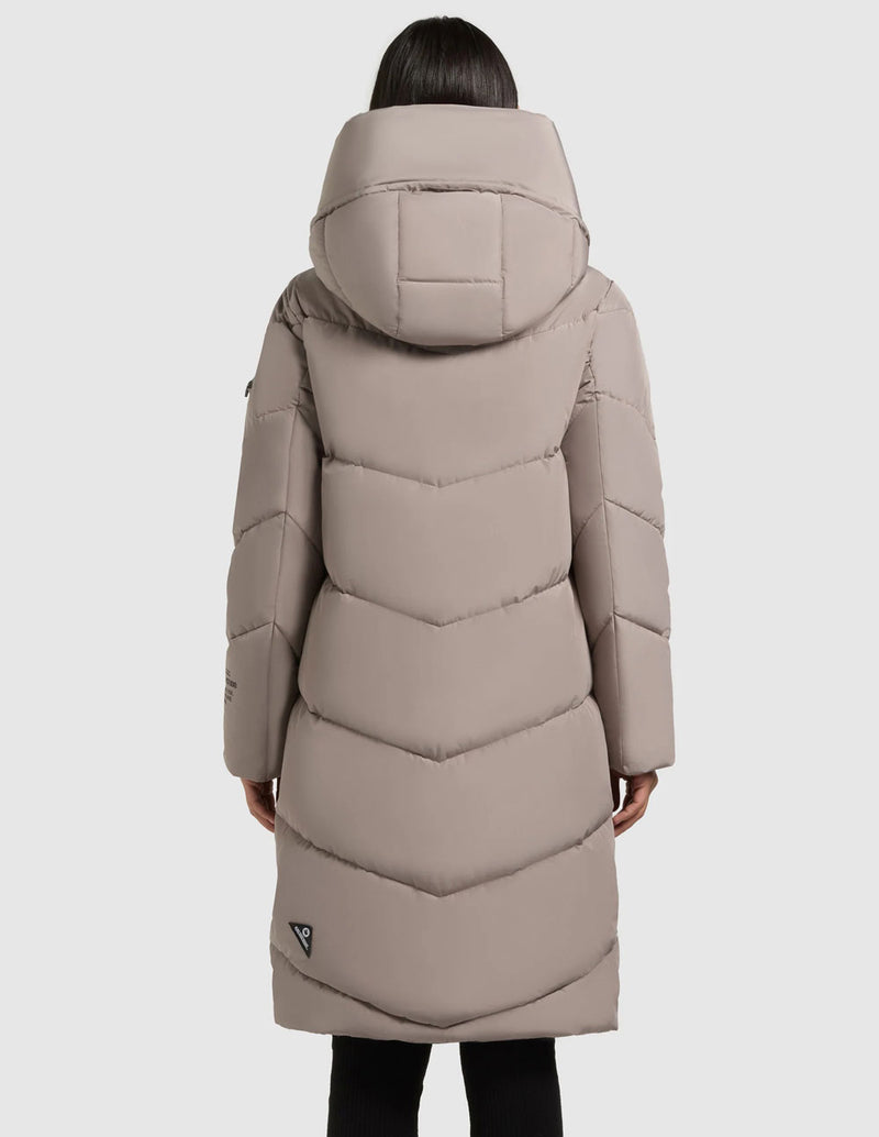 Parka Khujo Jange2 Gris Mujer