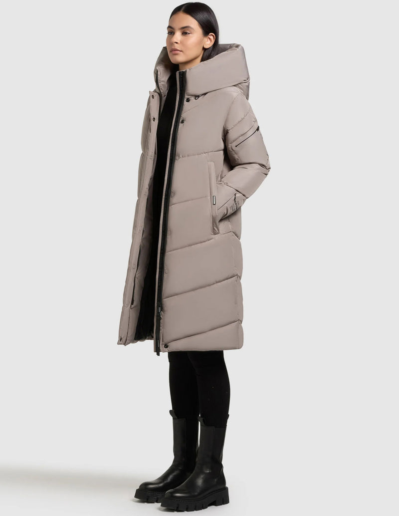 Parka Khujo Jange2 Gris Mujer