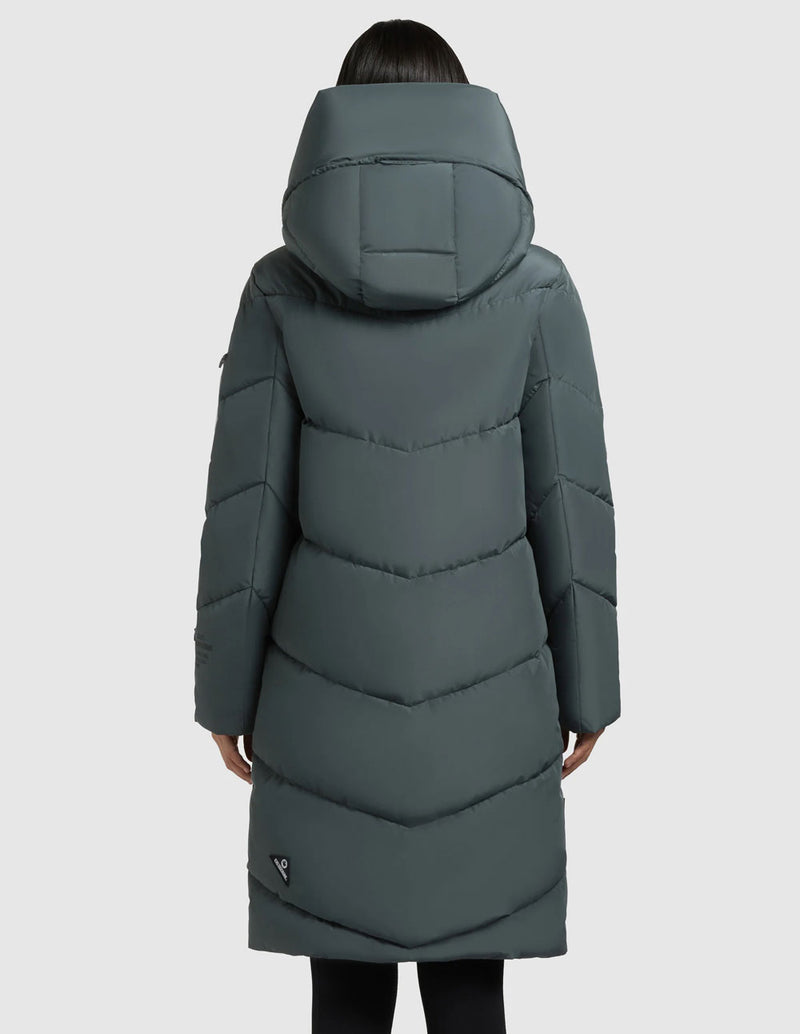 Parka Khujo Jange2 Verde Mujer
