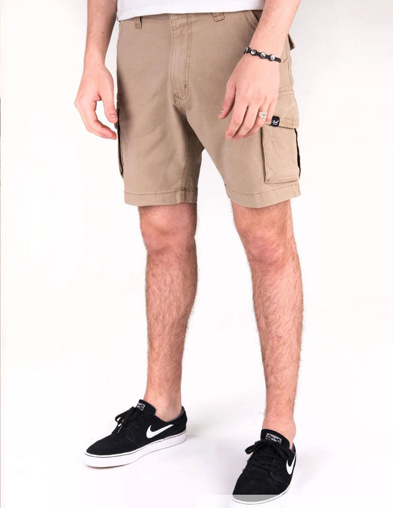 Pantalón Corto Reell City Cargo Beige Hombre