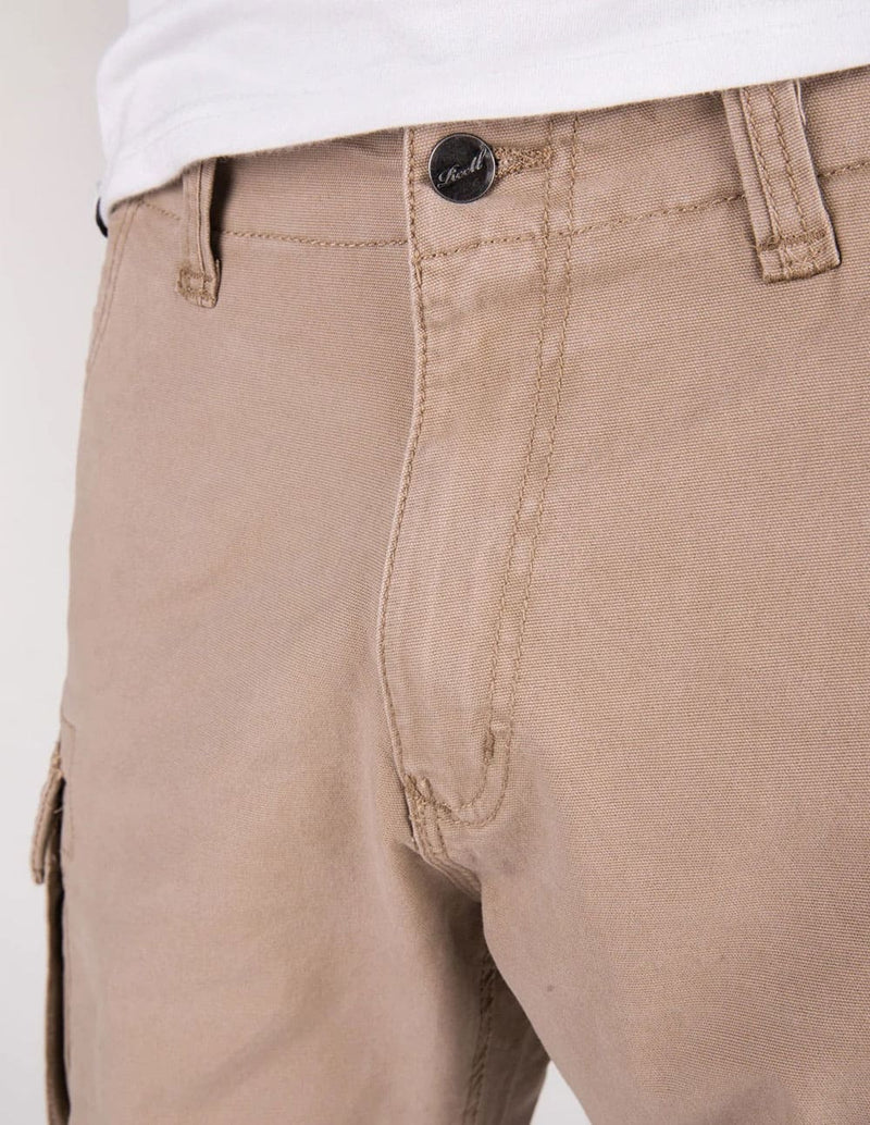 Pantalón Corto Reell City Cargo Beige Hombre