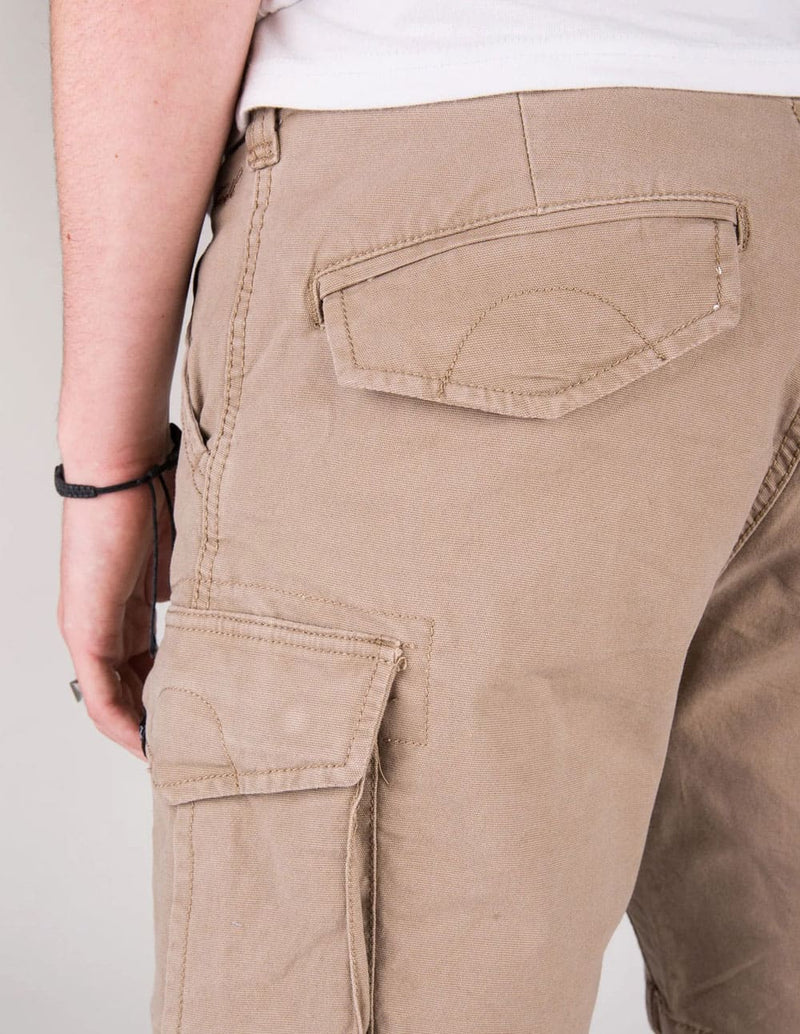 Pantalón Corto Reell City Cargo Beige Hombre