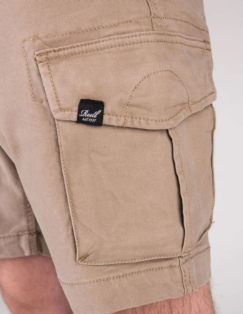 Pantalón Corto Reell City Cargo Beige Hombre