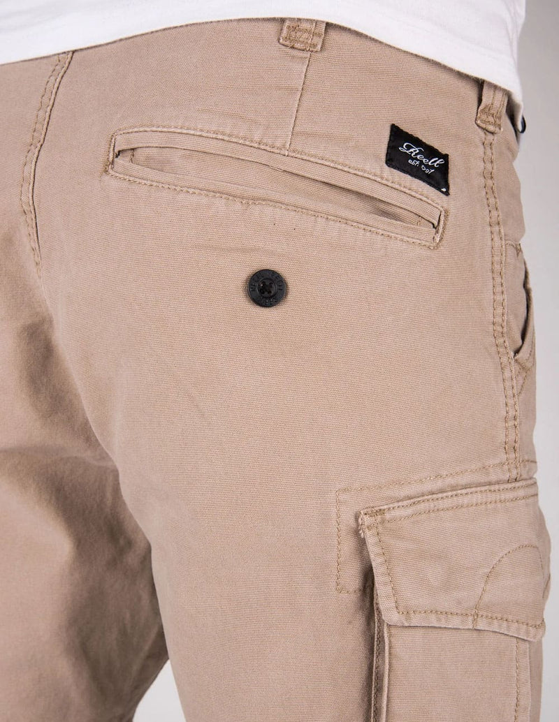 Pantalón Corto Reell City Cargo Beige Hombre