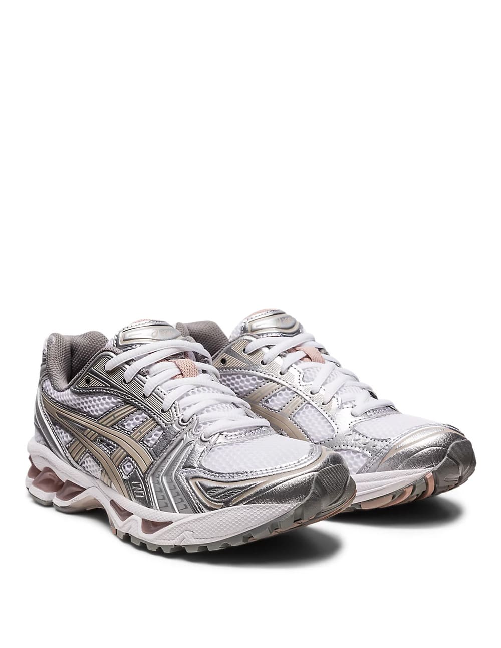 Asics Gel Kayano 14 Plateadas y Blancas Mujer 1202A056 106 Comprar Online en Capitan Siroco Capitan Siroco