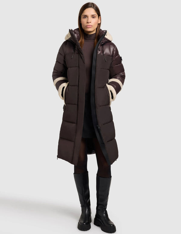 Abrigo Khujo Desna2 Morado Mujer