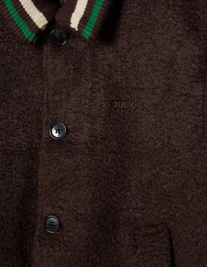 Chaqueta Obey Arden Blouson Marrón Hombre