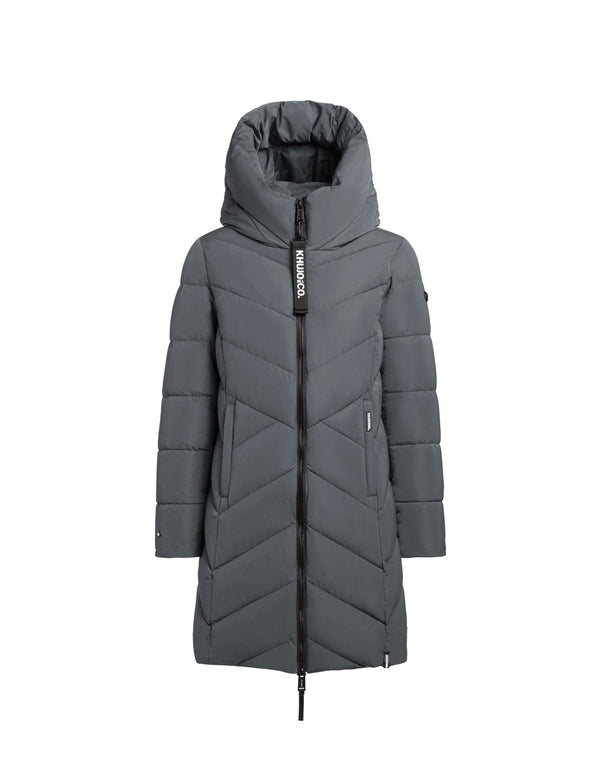Parka Khujo Darka2 Verde Mujer