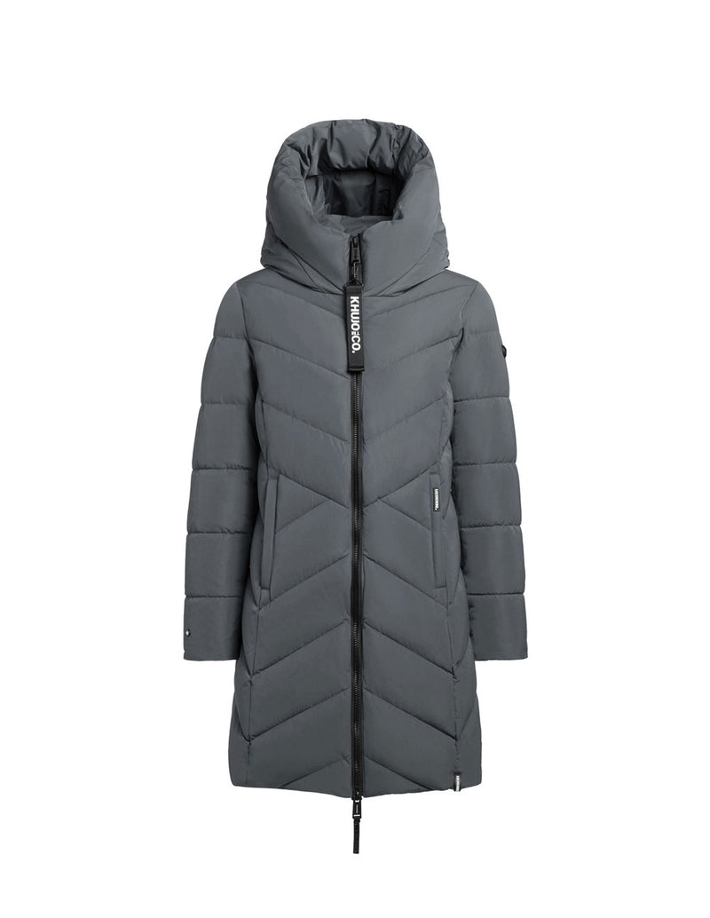 Parka Khujo Darka2 Verde Mujer