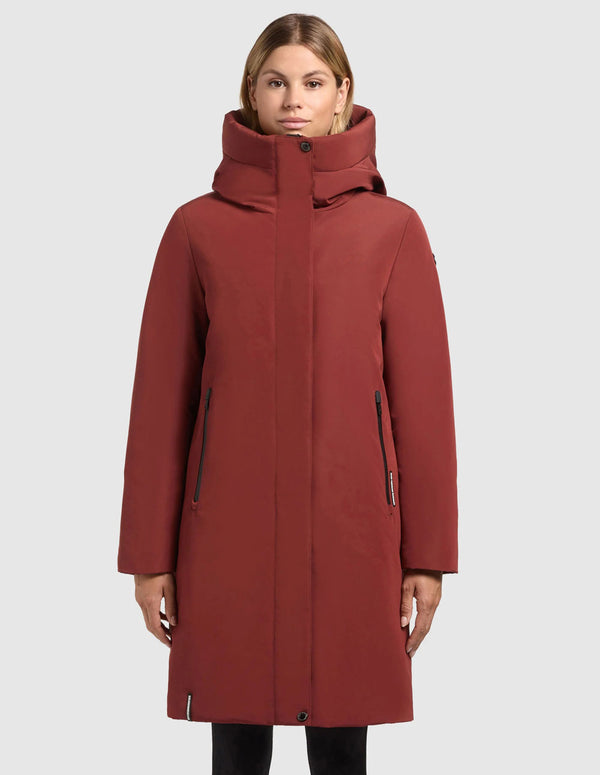 Parka Khujo Nellen Roja Mujer