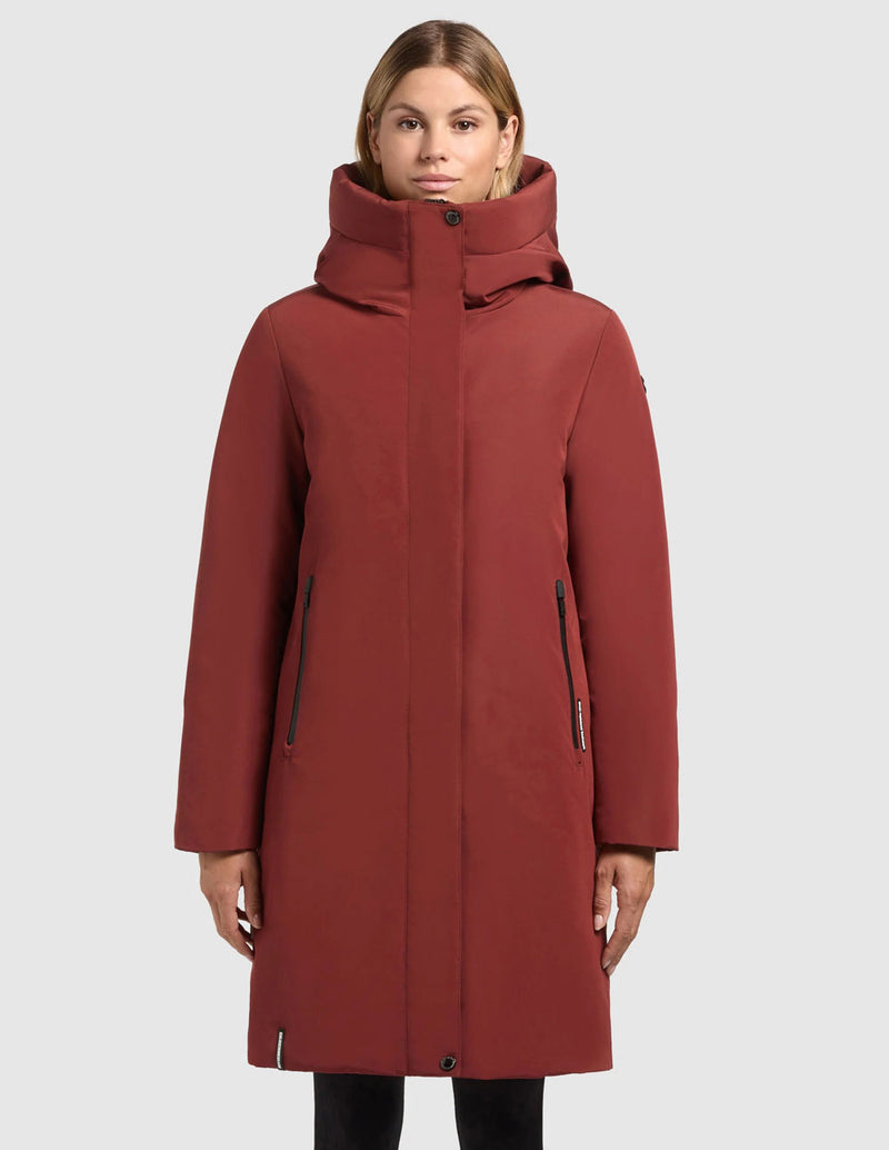 Parka Khujo Nellen Roja Mujer