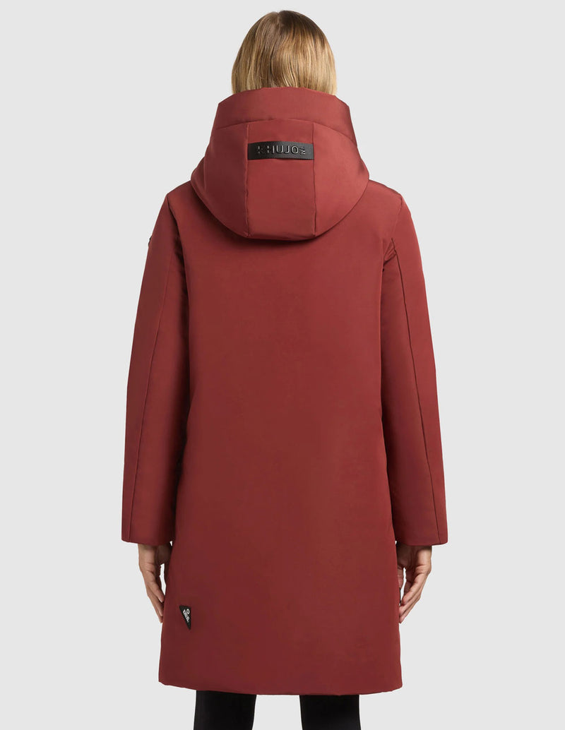 Parka Khujo Nellen Roja Mujer