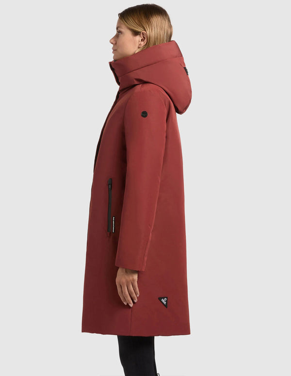 Parka Khujo Nellen Roja Mujer