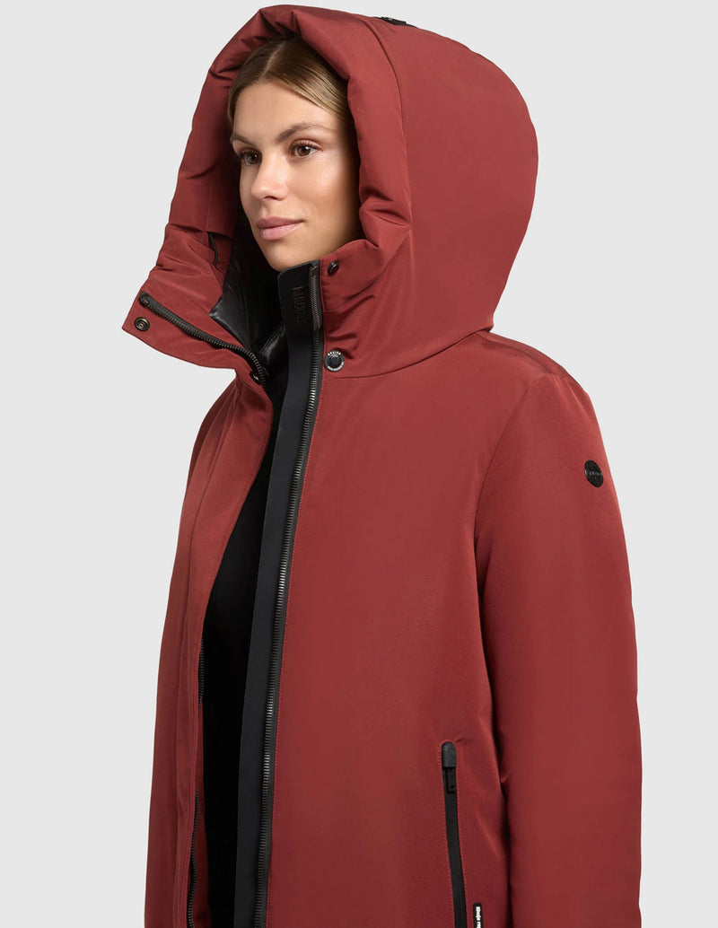 Parka Khujo Nellen Roja Mujer
