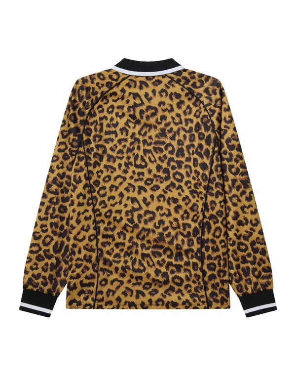 Polo Obey Collar Marrón Hombre