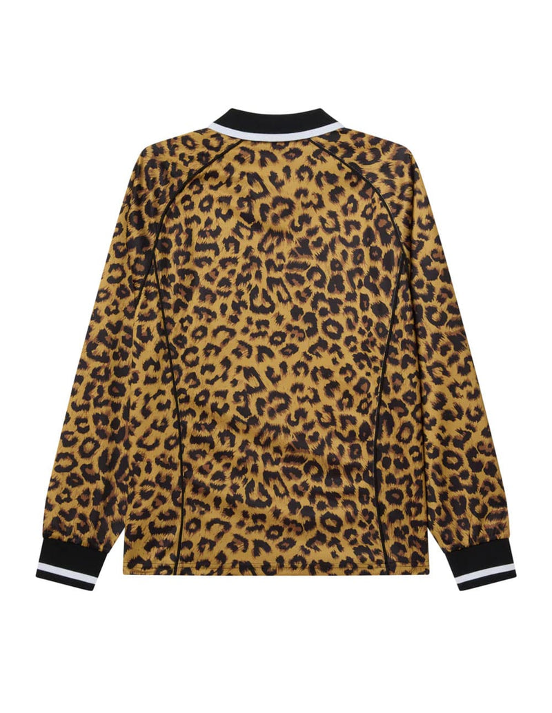 Polo Obey Collar Marrón Hombre