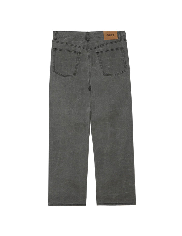 Pantalón Obey Classic Wrinkle Verde Hombre