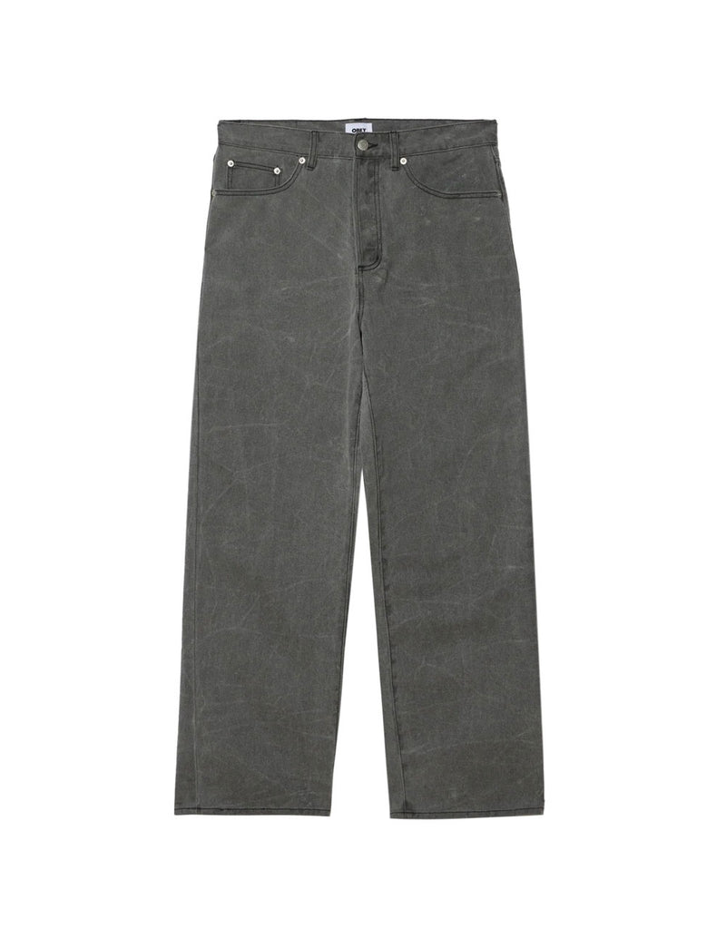 Pantalón Obey Classic Wrinkle Verde Hombre