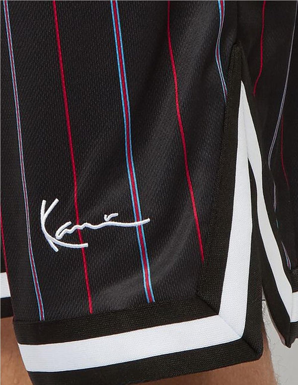 Karl Kani Black Striped Men's Shorts