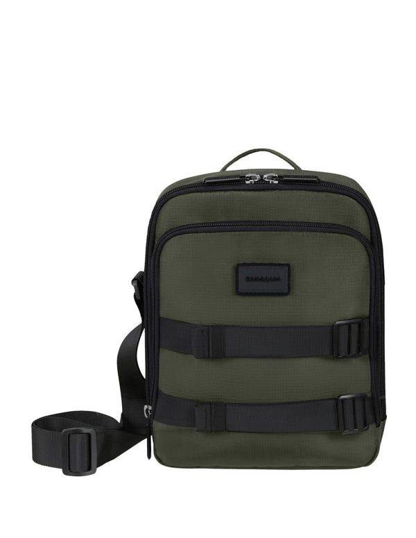 Bolso Samsonite Sackmod Cross-Over Verde Unisex 24 x 19 x 5