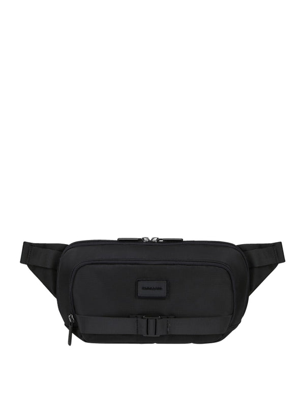 Samsonite Sackmod Black Waist Bag Unisex 13 x 27 x 15