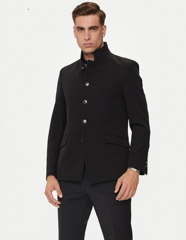 Chaqueta Karl Lagerfeld Slim Fit Negra Hombre