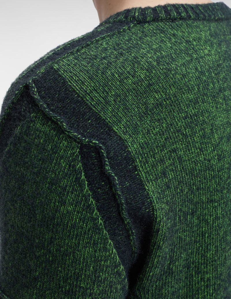 Jersey C.P. Company Fleece Knit Verde Hombre