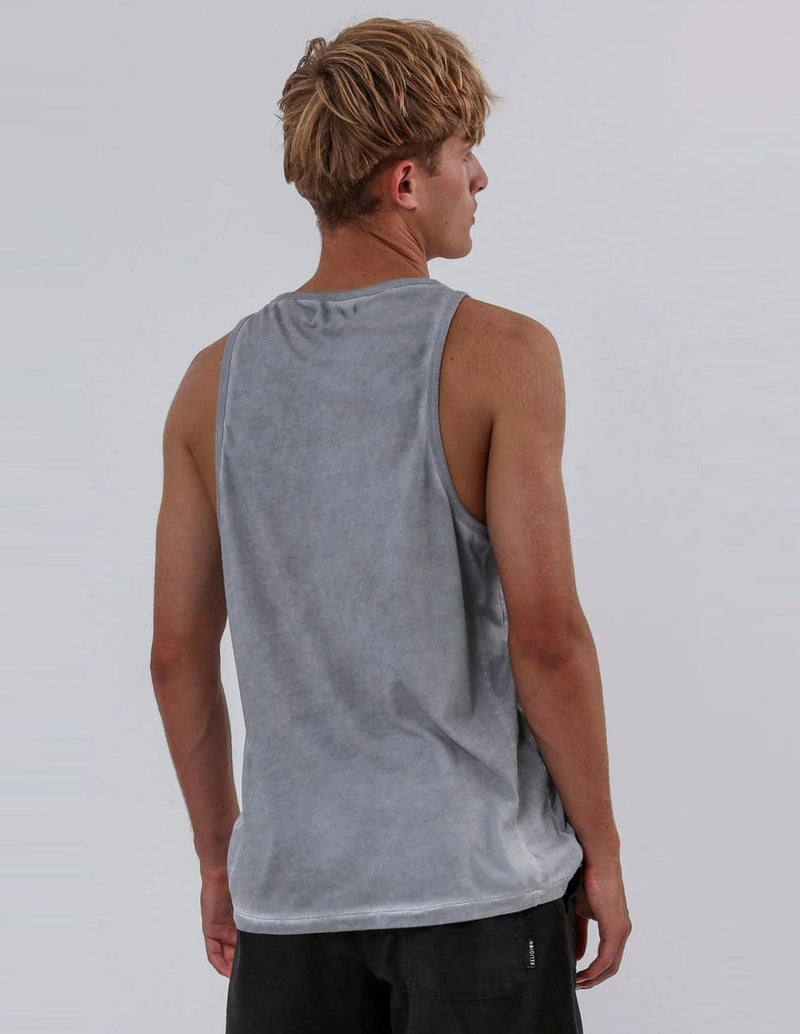 Camiseta RELIGION Oil Wash Gris Hombre