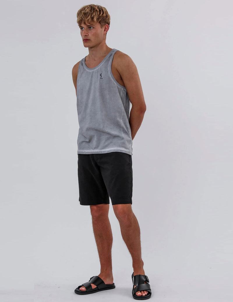 Camiseta RELIGION Oil Wash Gris Hombre