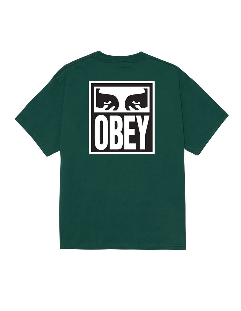 Camiseta Obey Eyes Icon II Classic Verde Hombre