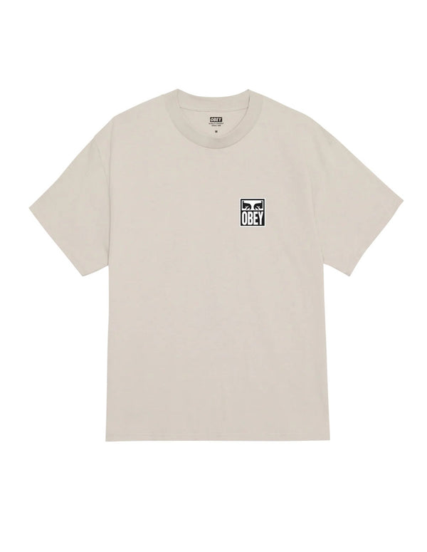 Camiseta Obey Eyes Icon II Classic Beige Hombre
