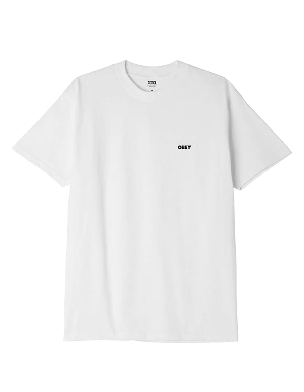 Camiseta Obey Bold II Classic Blanca Unisex