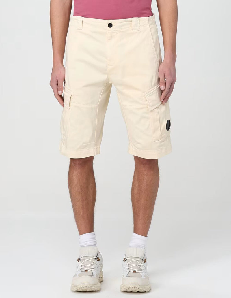 Pantalón Corto C.P. Company Chrome-R Cargo Beige Hombre