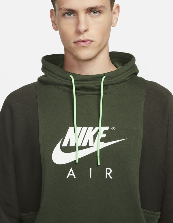 Sudadera con Capucha Nike Air Verde Hombre