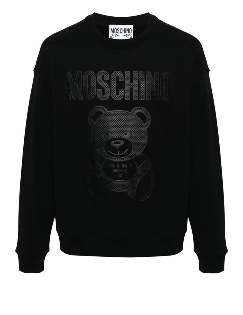 Sudadera Moschino con Logo Negra Hombre