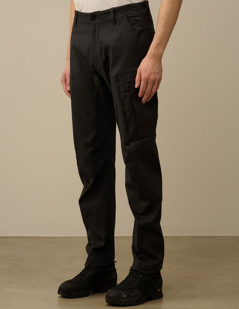 Pantalón C.P. Company Superior Structure Stretch Regular Gris Hombre