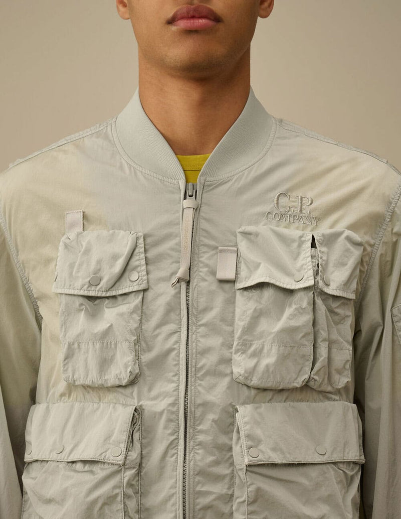 Chaqueta C.P. Company Chrome-R Multipocket Gris Hombre