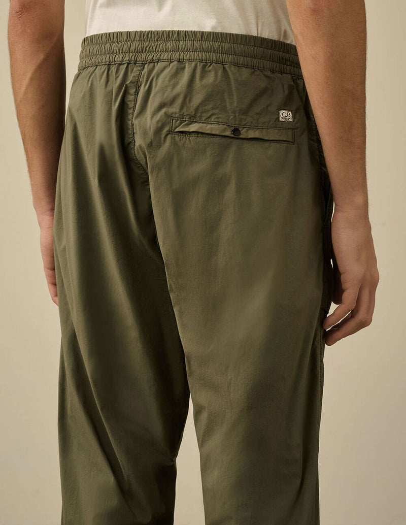 Pantalón C.P. Company 50 Fili Strech Loose Verde Hombre