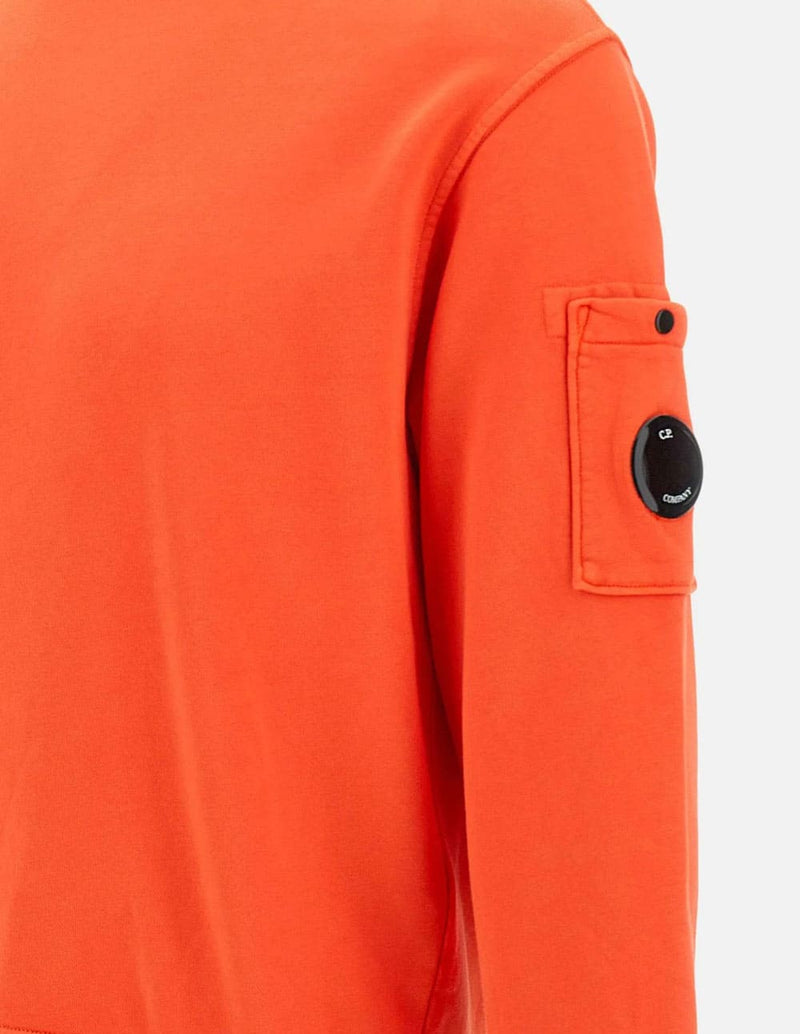 Sudadera C.P. Company Resist Dyed Naranja Hombre