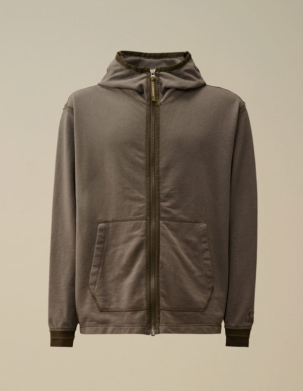 Chaqueta C.P. Company con Logo Marrón Hombre
