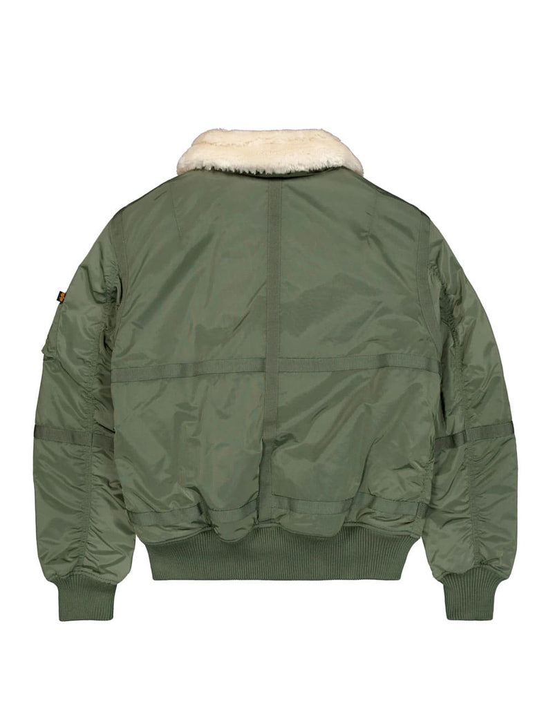 Chaqueta Bomber Alpha Industries B-15 TTTwo Tones Verde Hombre