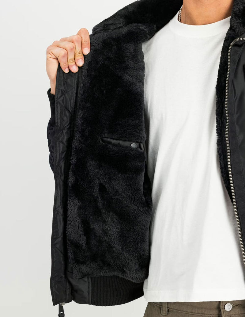 Chaqueta Bomber Alpha Industries B-15 TTTwo Tones Negra Hombre